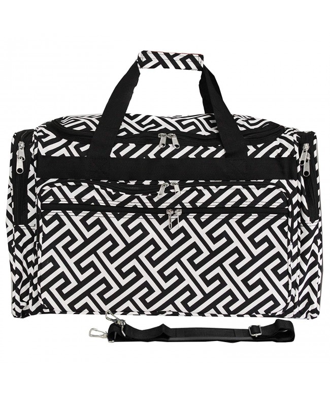 World Traveler Duffle Greek Black