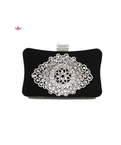 Shiratori Clutch Purses Rhinestone Crystal