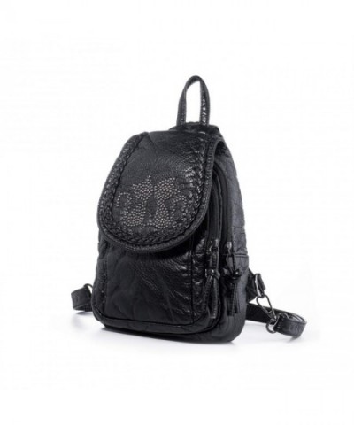 Katloo Backpack Purses Leather Clipper