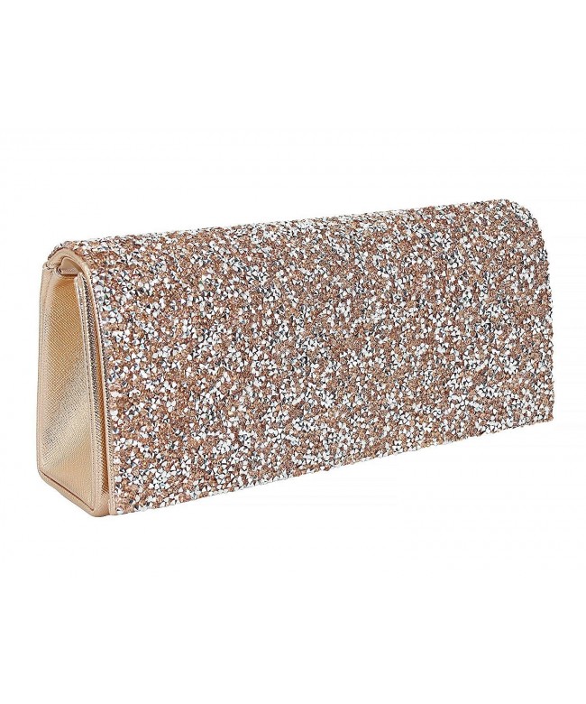 Naimo Rhinestone Wedding Evening Champagne