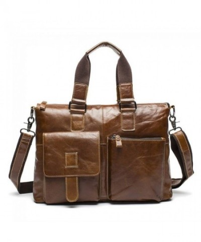 Stepack Genuine Messenger Briefcase Shoulder