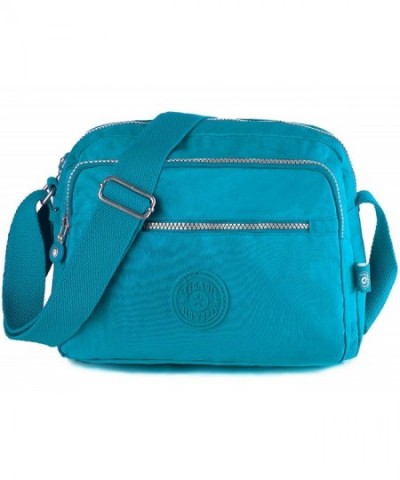 Oakarbo Crossbody Multi Pocket Turquoise blue