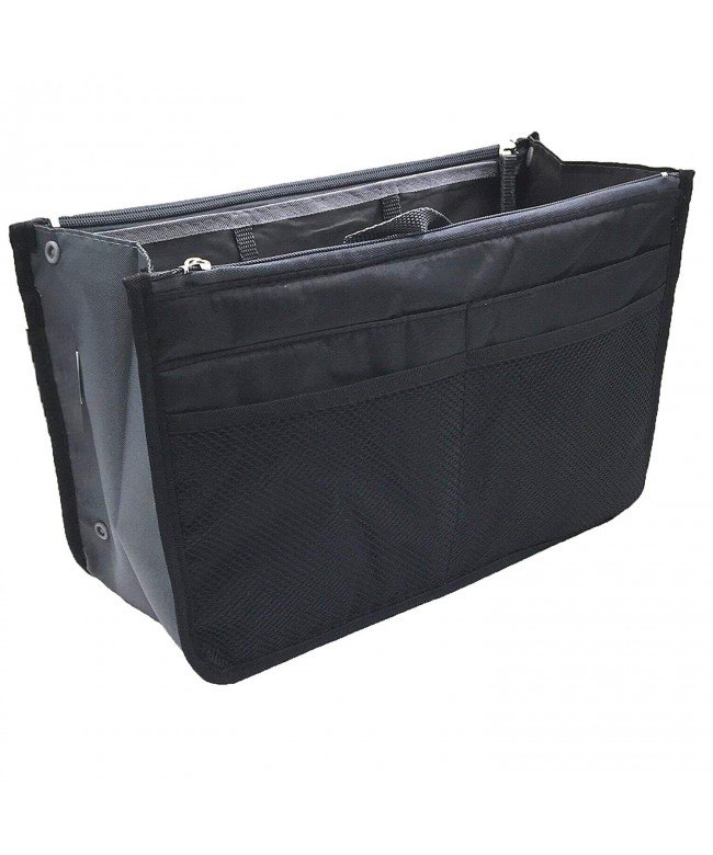 Gold Confort Organizer Pockets Insert Purse