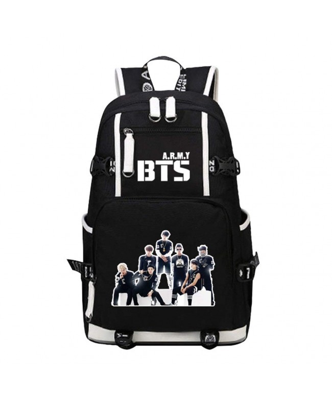 JUSTGOGO Korean Daypack College Backpack