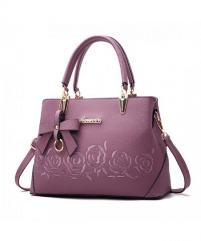 Mogor Leather Handbag Shoulder Embroidery