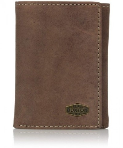 Buxton Expedition Blocking Leather Three Fold