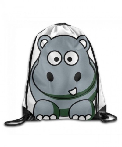 Cartoon Animals Drawstring Storage Backpack