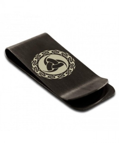 Stainless Triskelion Triple Viking Engraved