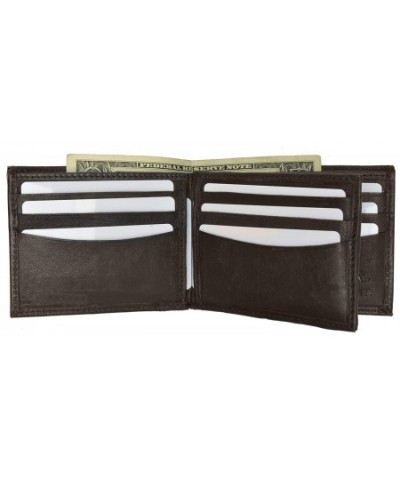 Bifold Center Lambskin Leather Marshal