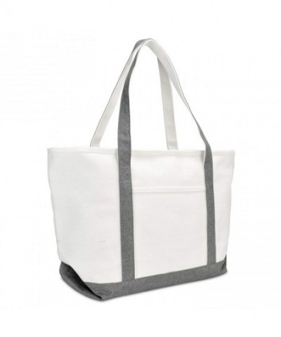 DALIX Premium Cotton Canvas Shopping
