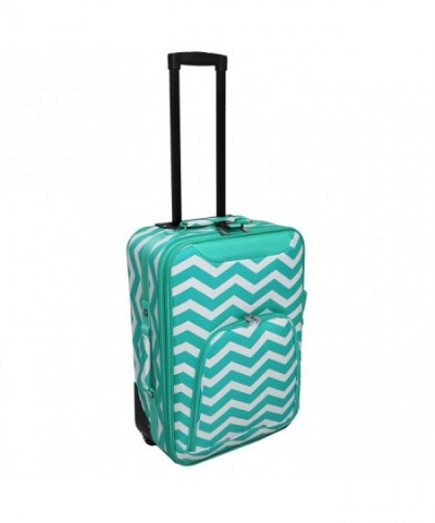 World Traveler Rolling Luggage Suitcase