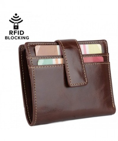 YALUXE Blocking Security Billfold Chocolate