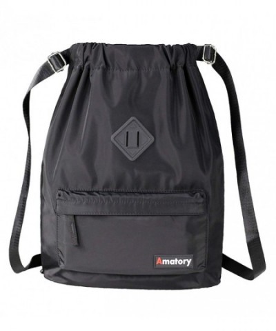 Drawstring Backpack Waterproof Sackpack Gymsack