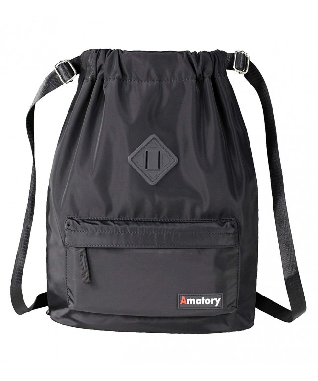 Drawstring Backpack Waterproof Sackpack Gymsack