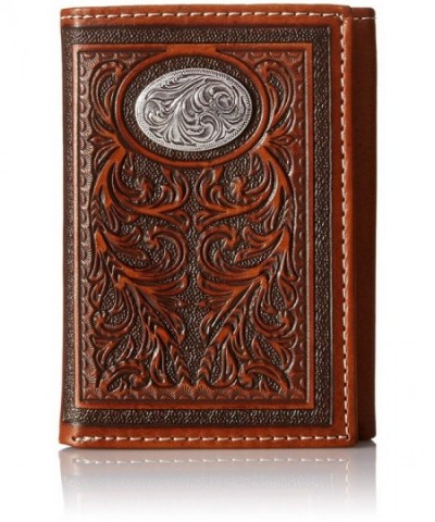 Nocona Mens Oval Trifold Size