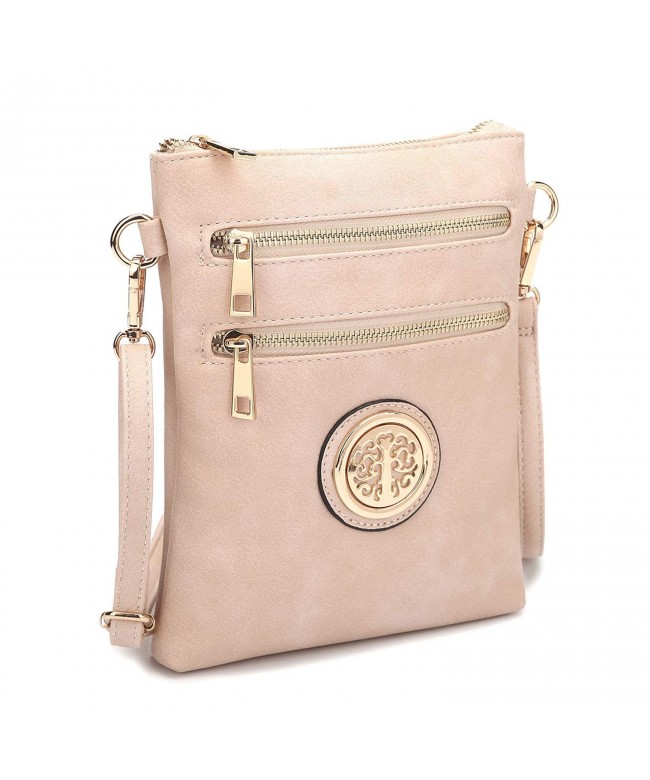 Jshop Womens Flat Crossbody Bag