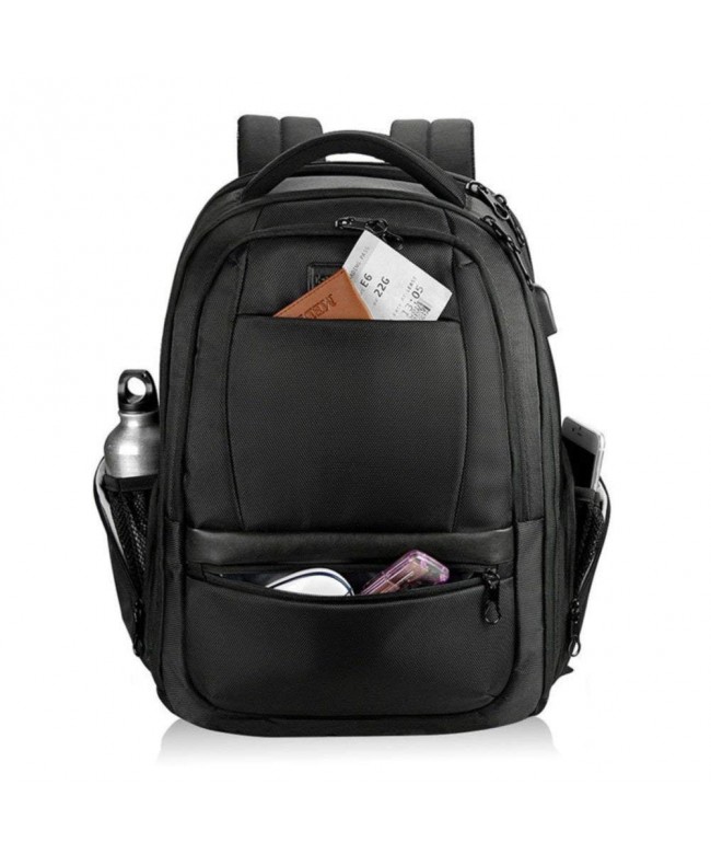 KROSER Backpack Computer Water Repellent Men Black
