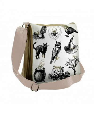Lunarable Vintage Halloween Messenger Cross body