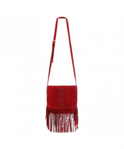 ZLYC Bohemian Nubuck Leather Shoulder