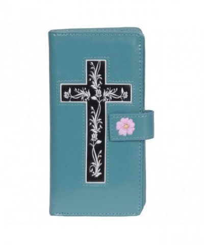 Shagwear Womens Large Zipper Wallet