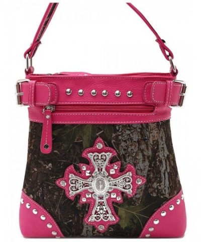 Camouflage Studded Handbag Western Shoulder