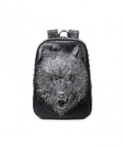 Personalized Leather Casual Laptop Backpack