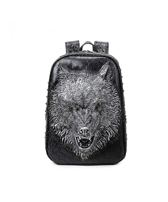 Personalized Leather Casual Laptop Backpack