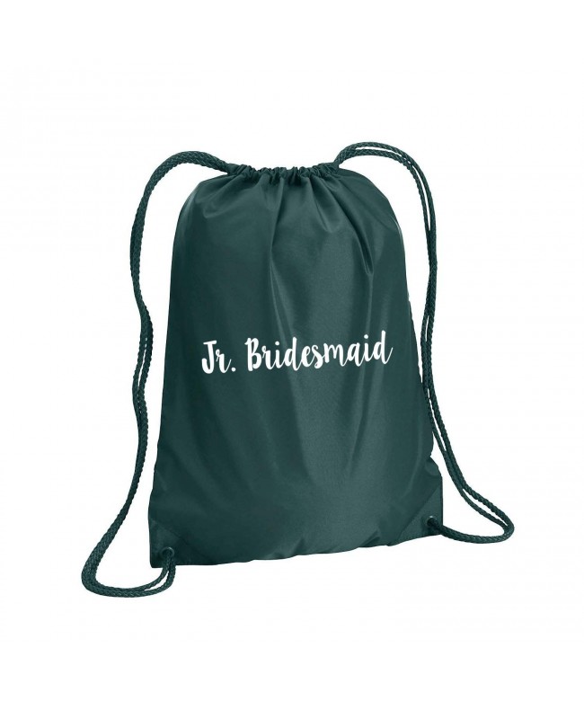 Bridesmaid Cinch Pack Forest Green