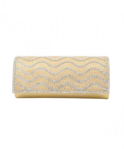 Rhinestones Pearl Glitter Clutch Evening