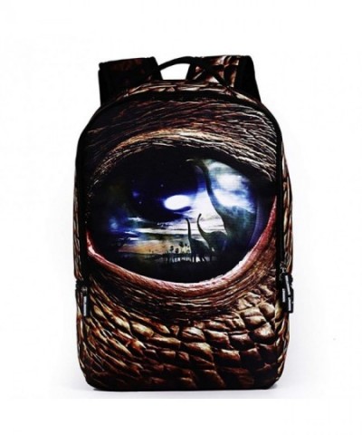 ETIAL Resistant Backpack Dinosaurs eye