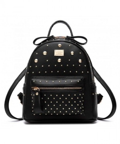 Santwo Waterproof Leather Shoulder Backpack