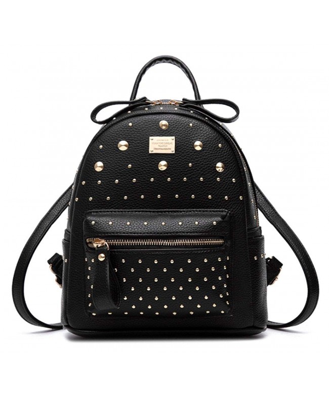 Santwo Waterproof Leather Shoulder Backpack