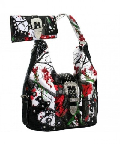 Western Rhinestone Studded Handbag Matching