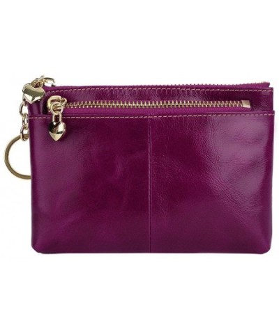 YALUXE Womens Triple Leather Keyring
