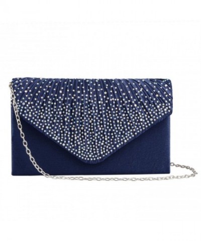 Womens Cascading Rhinestone Evening Fashion