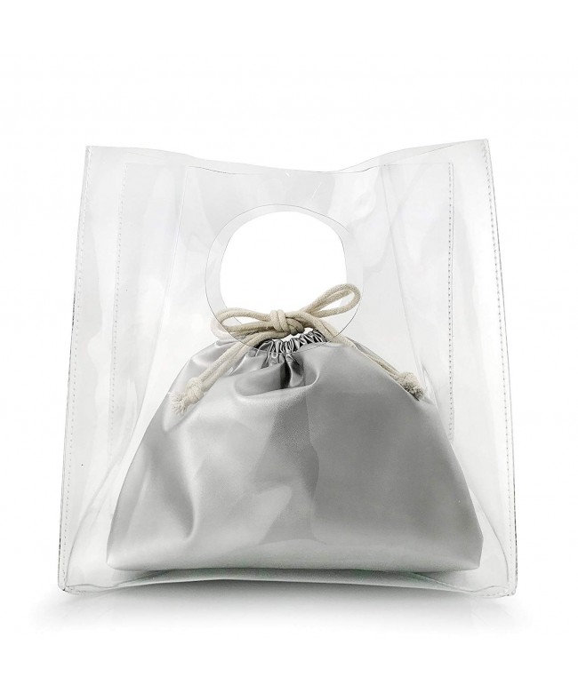 Minimalist Handbag Womens Clutch Drawstring