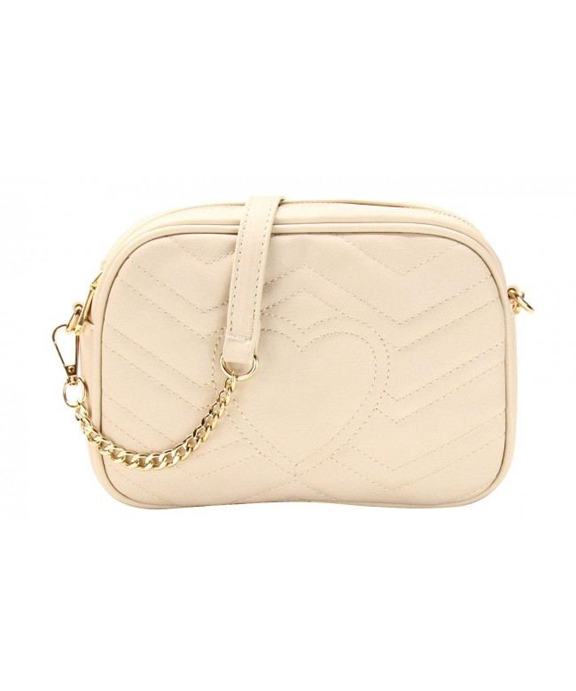 Designer Inspired Chevron Quilted Crossbody