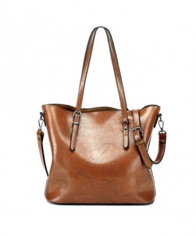 Vintage Leather Shoulder Handbags Satchels