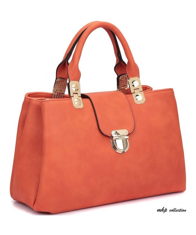 Triple Satchel Handbag Holiday Purse
