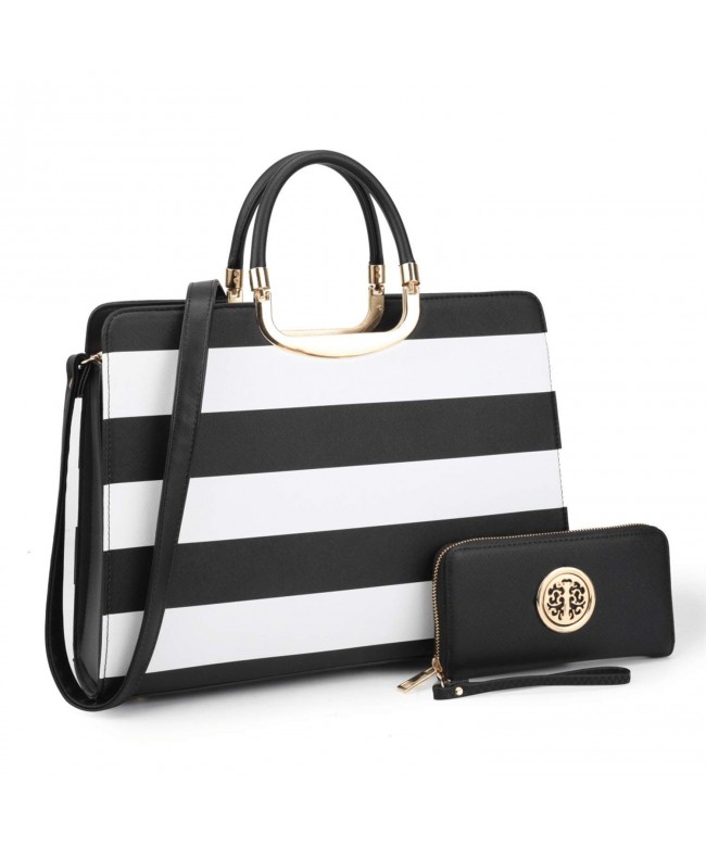 Dasein Handbag leather Designer Briefcase