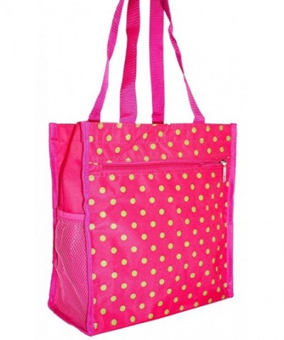 Garden Polka Dot Tote Bag