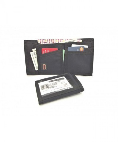 Bifold Wallet Outside Window Closure