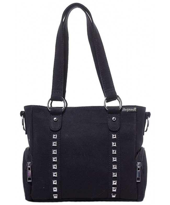 Sourpuss Mini Canvas Purse Black