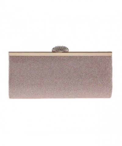 HeySun Rhinestone Shoulder Cross body Champagne