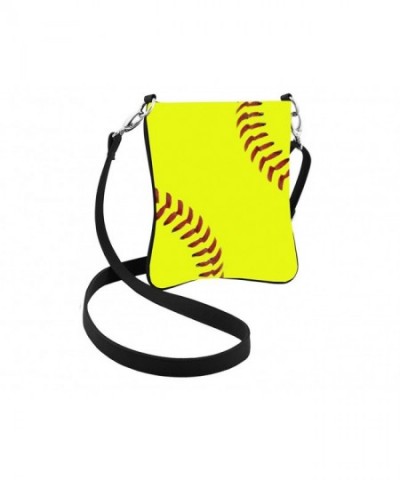 Softball Stitch Design Crossbody Hipster