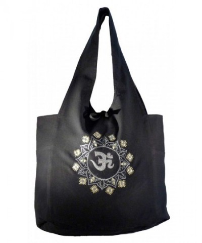 Om Yoga Bag Shoulder Embrodiered