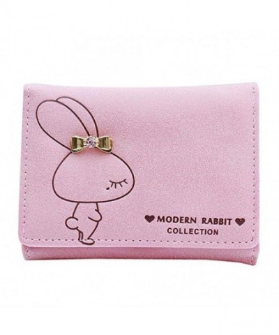 Donalworld Womens Leather Rabbit Wallets