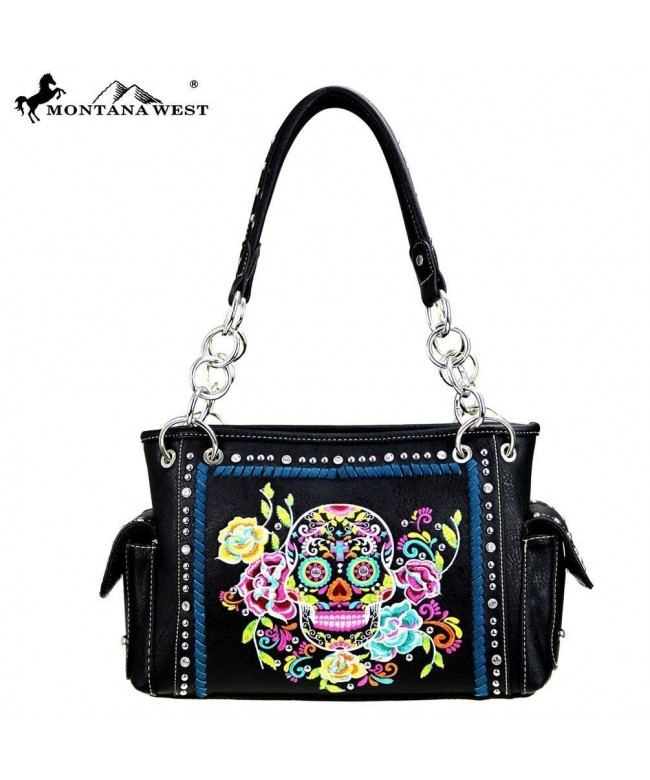 Montana West Collection Embroidered Handbag