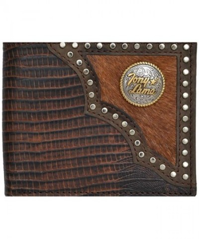 Tony Lama Lizard Western Bi Fold