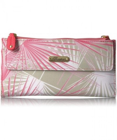Buxton Tropical Palms Cosmopolitan Wallet